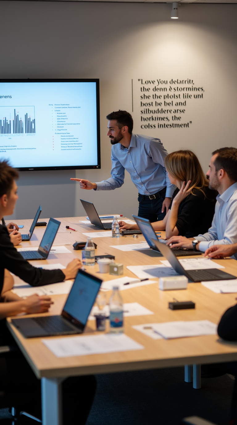 Discussing a securities investment project